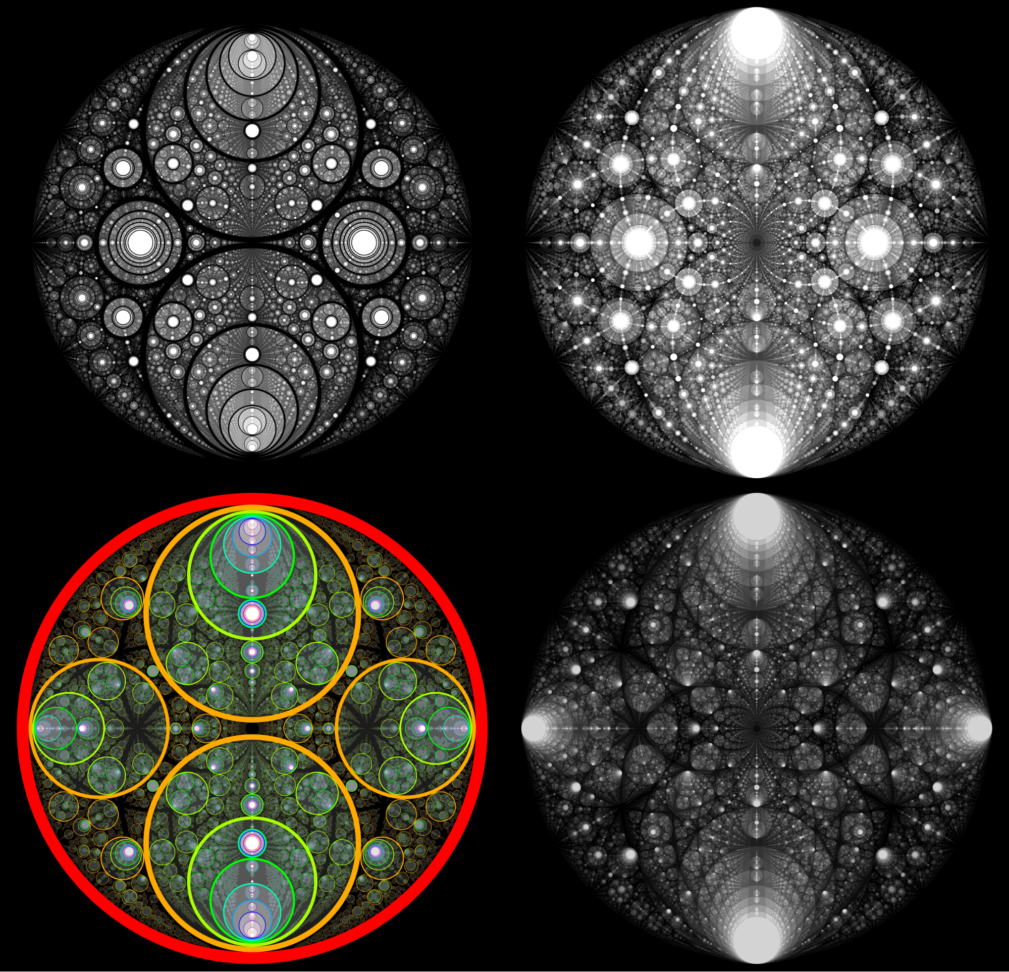 Here are some more with 2-fold symmetry.