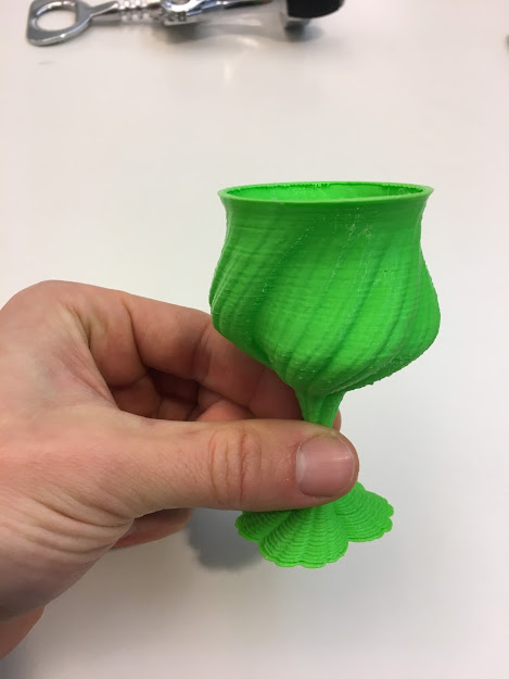 Printing the real axis