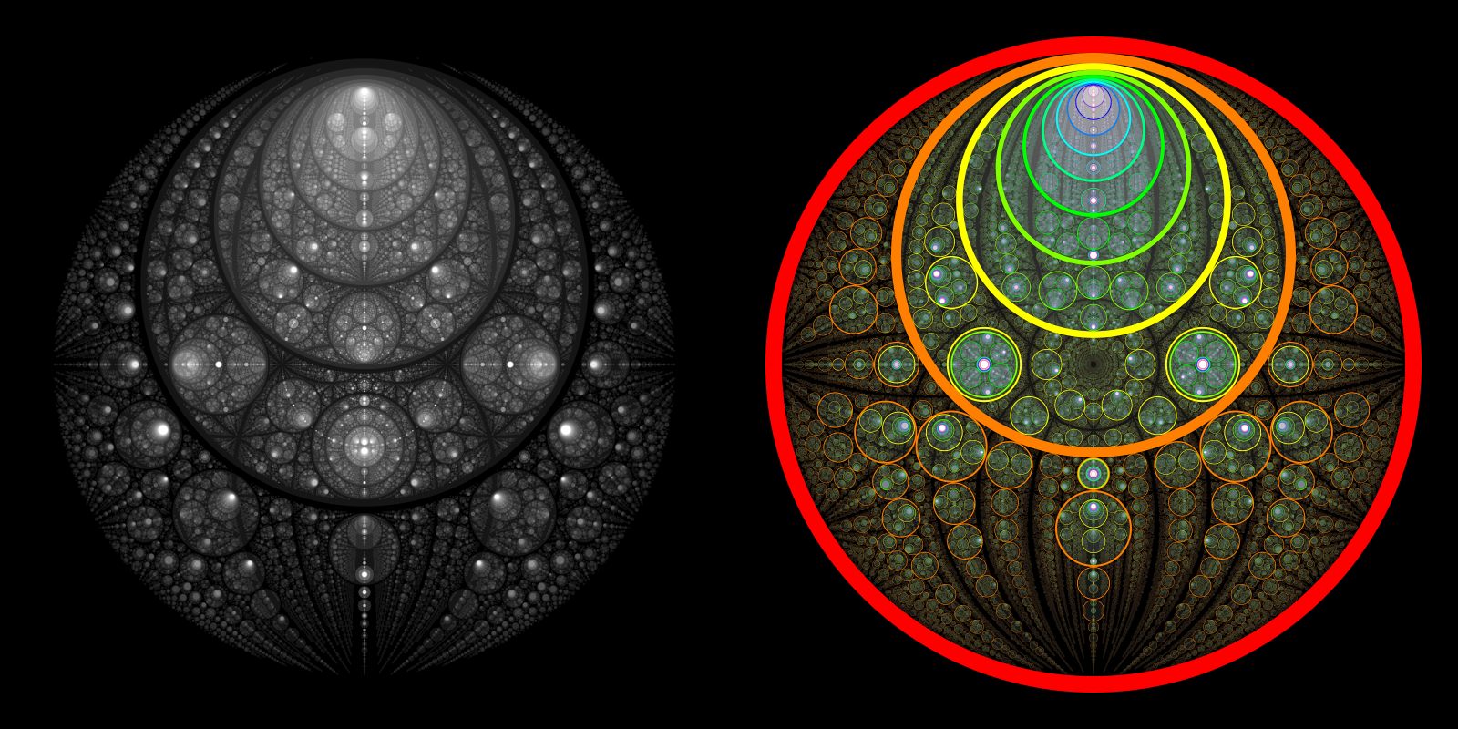 These – and the rest of the figures – are obtained by varying the ways with which the radii and the angles as chosen for each additional point. These have 2-fold symmetry.