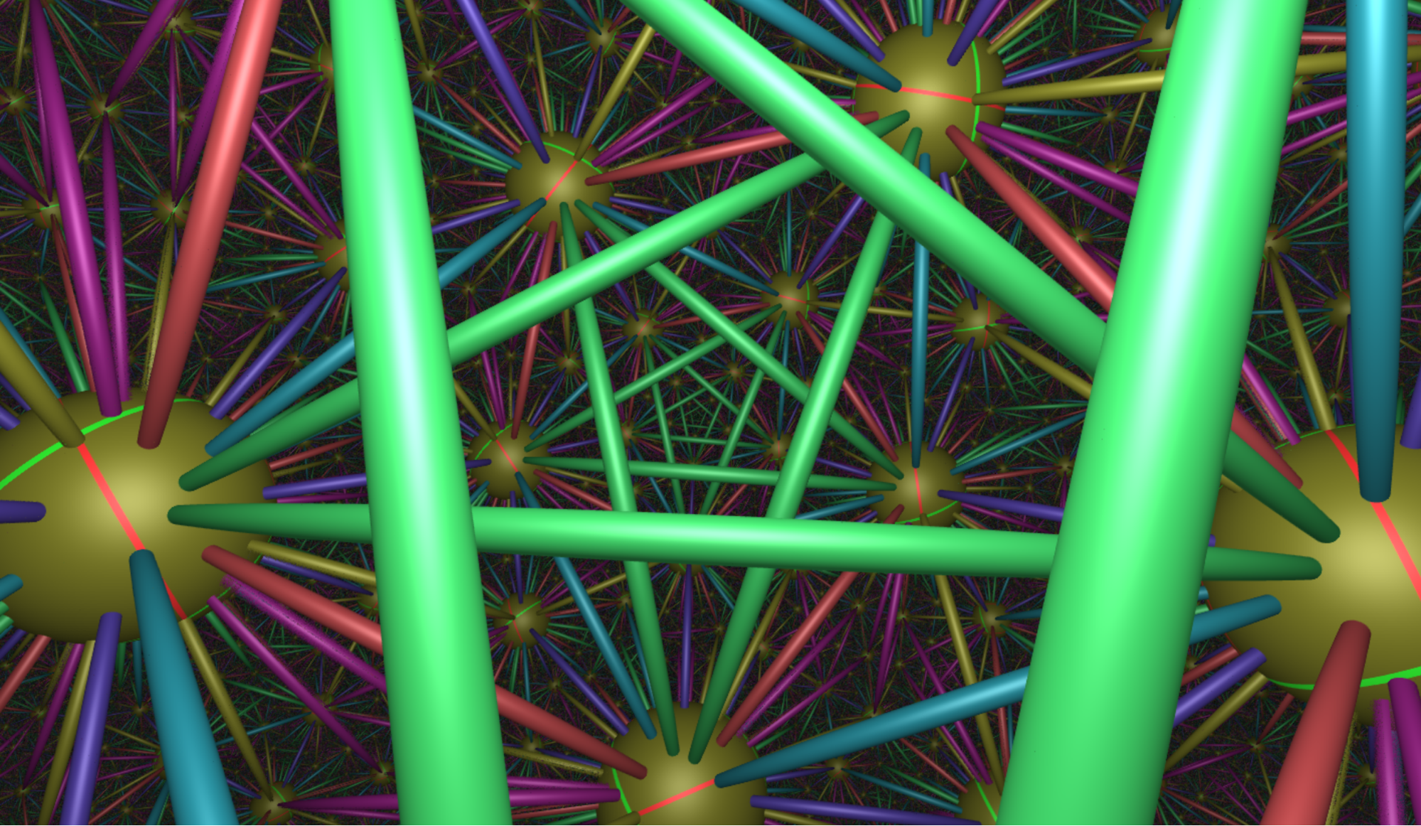 Looking along a geodesic in s431