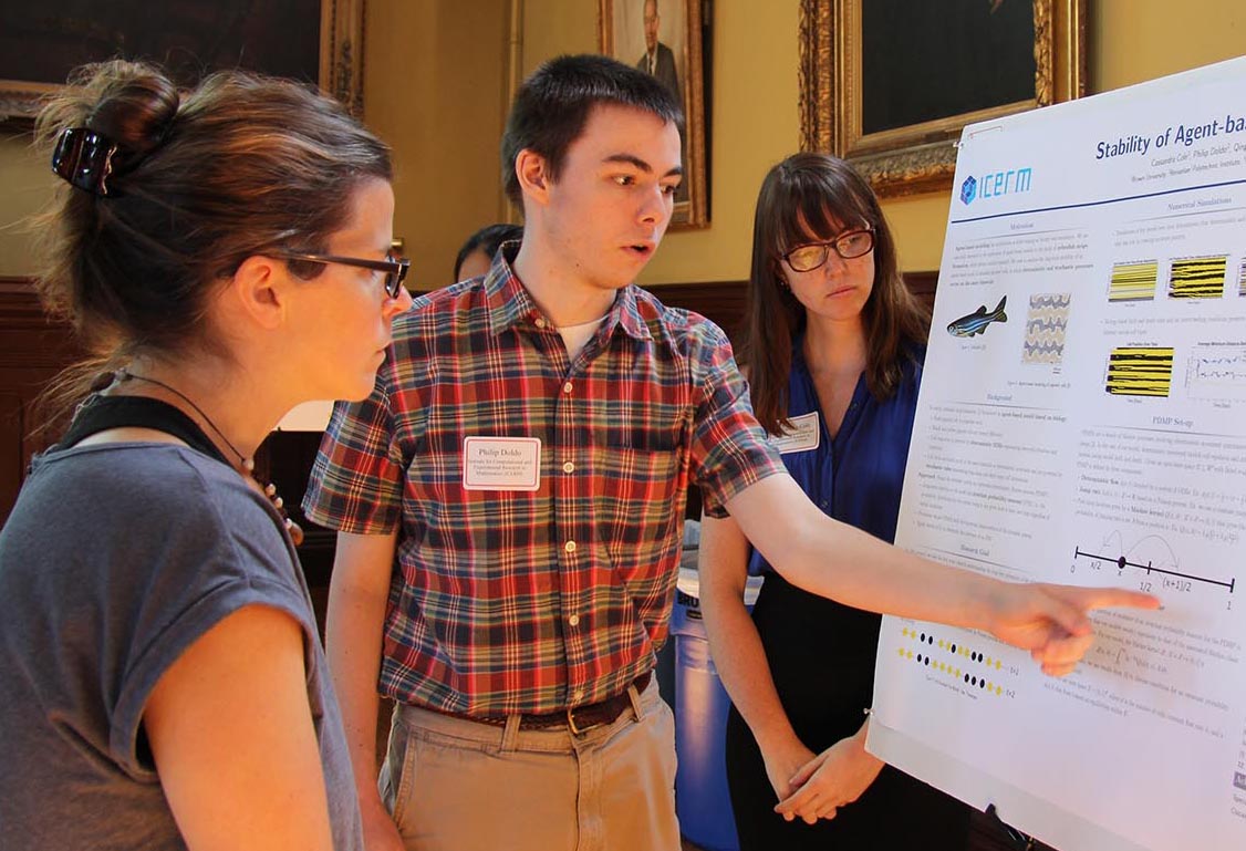 Summer@ICERM students poster presentation